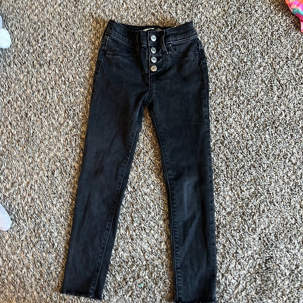 Black rockstar jegging